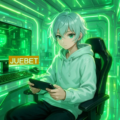 Imagem promocional do app oficial JUEBET destacando a conveniência de jogar cassino online pelo celular ou navegador