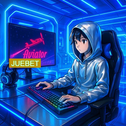 Imagem promocional do app oficial JUEBET destacando a conveniência de jogar cassino online pelo celular ou navegador