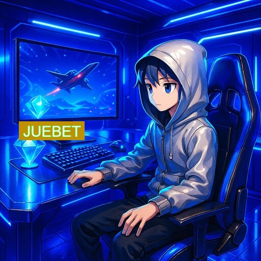 Imagem promocional do app oficial JUEBET destacando a conveniência de jogar cassino online pelo celular ou navegador