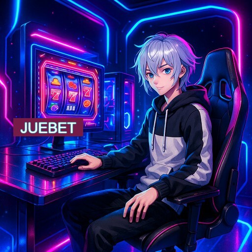 Imagem promocional do app oficial JUEBET destacando a conveniência de jogar cassino online pelo celular ou navegador