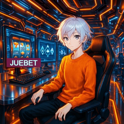 Imagem promocional do app oficial JUEBET destacando a conveniência de jogar cassino online pelo celular ou navegador