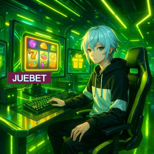 Imagem promocional do app oficial JUEBET destacando a conveniência de jogar cassino online pelo celular ou navegador